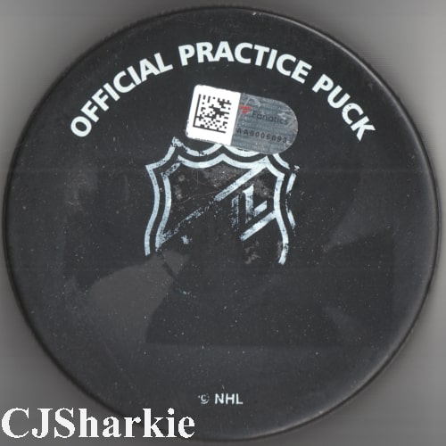 2016-2017 Warm-up Puck back view