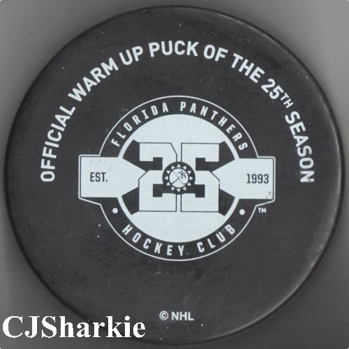 2018-2019 Warm-up Puck back view