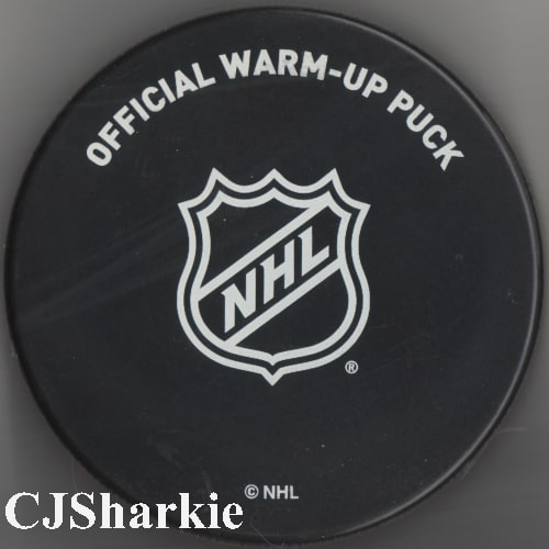 2019-2020 Warm-up Puck back view