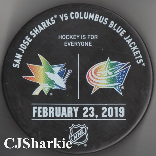 2018-2019 Warm-up Puck