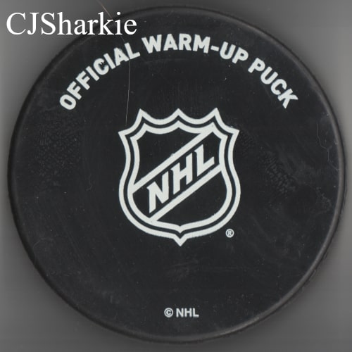2021-2022 Warm-up Puck back view