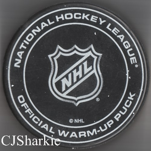 2024-2025 Warm-up Puck back view