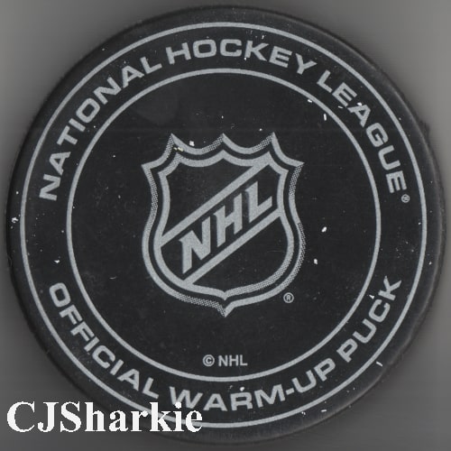 2024-2025 Warm-up Puck back view