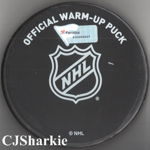 2019-2020 Warm-up Puck back view