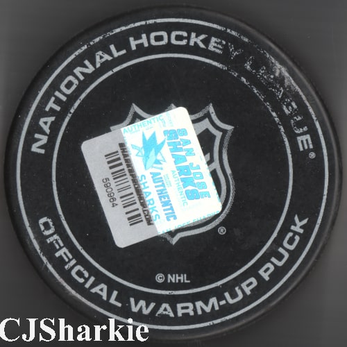2024-2025 Warm-up Puck back view