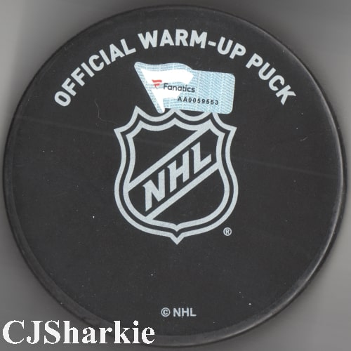 2019-2020 Warm-up Puck back view