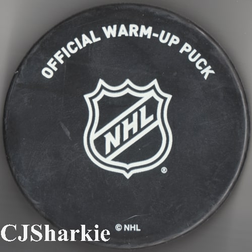 2021-2022 Warm-up Puck back view