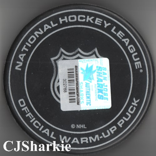 2024-2025 Warm-up Puck back view