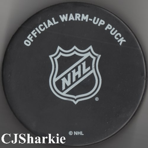2018-2019 Warm-up Puck back view